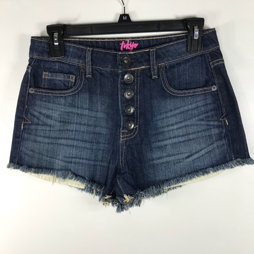 Tokyo Darling Jean Cut off Shorts #306